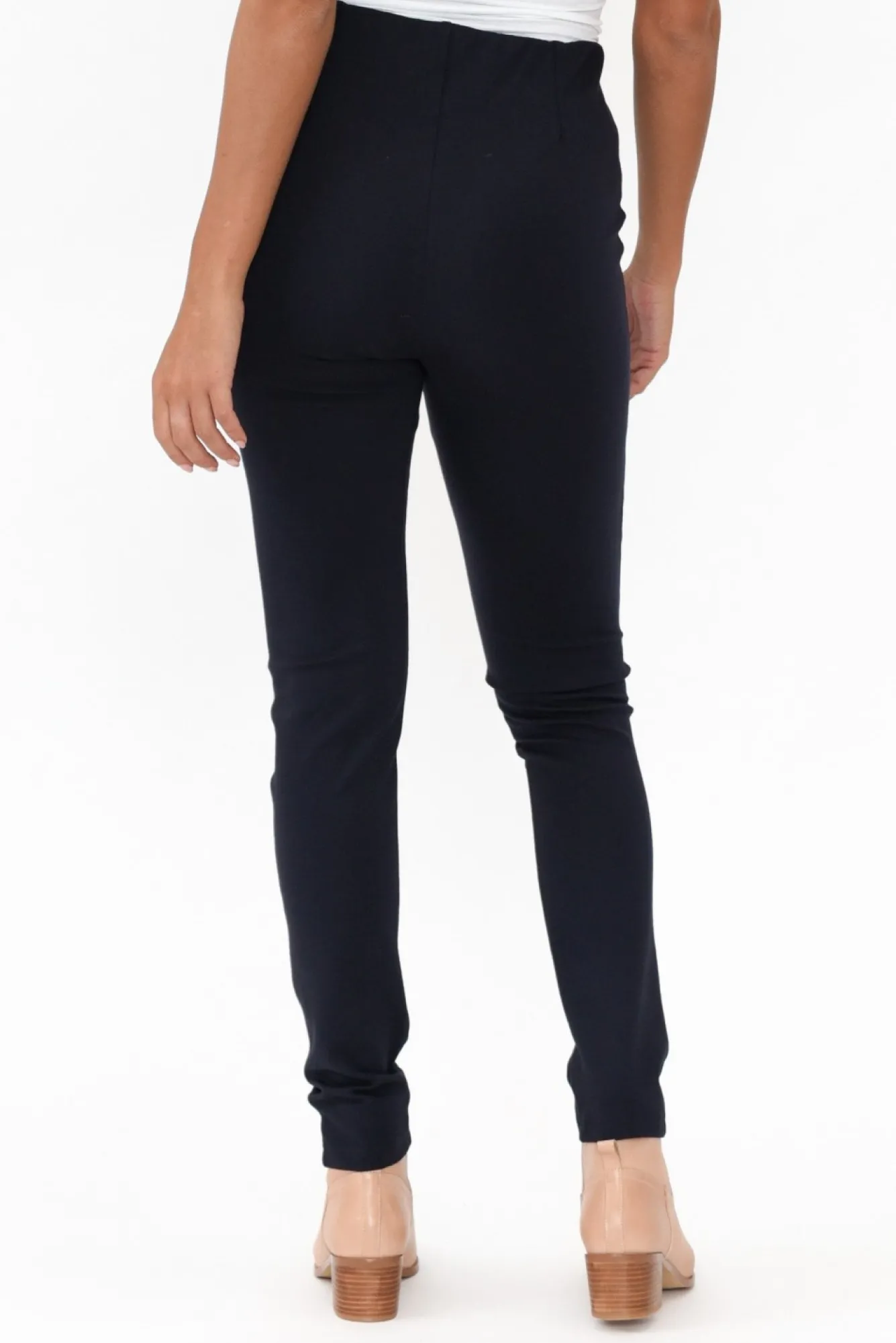 Pants<Tirelli Elsa Navy Winter Ponte Pant