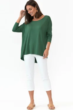 Sleeved Tops<Betty Basics Emerald Milan 3/4 Sleeve Top