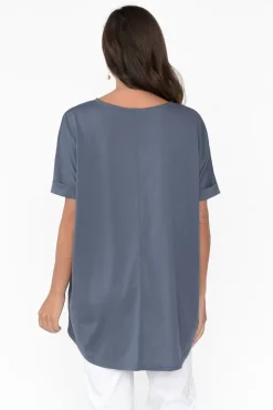 Cotton Tops<Tirelli Emiko Steel Drape Cotton Top