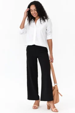 Pants<Hammock u0026 Vine Estelle Black Wide Leg Pant
