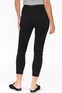 Pants<Gordon Smith Ezra Black 7/8 Stretch Pant