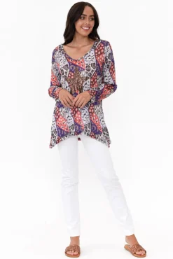 Pants<Cafe Latte Flynn White Cotton Blend Stretch Pant