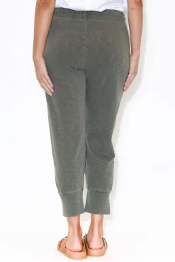 Pants<Elm Fundamental Brunch Khaki Cotton Pant