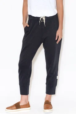 Pants<Elm Fundamental Brunch Navy Cotton Pant