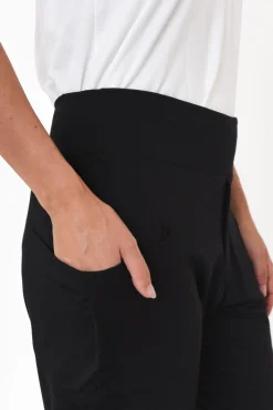 Pants<Lou Lou Gaga Black Bamboo Sweat Pant