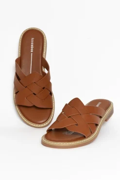 Slides<Los Cabos Gari Tan Strappy Slide