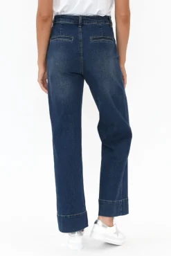 Jeans<Threadz Georgia Blue Cotton Jean