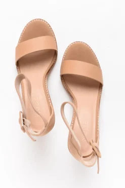 Heeled Sandals<Nude Shoes Grady Nude Leather High Heel