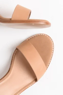 Heeled Sandals<Nude Shoes Grady Nude Leather High Heel