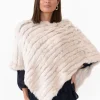 Ponchos<365 Days Greer Cream Fur Poncho