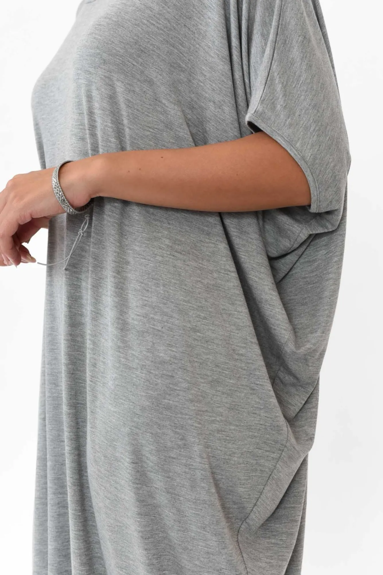 Batwing Dresses<Betty Basics Grey Marle Maui Dress