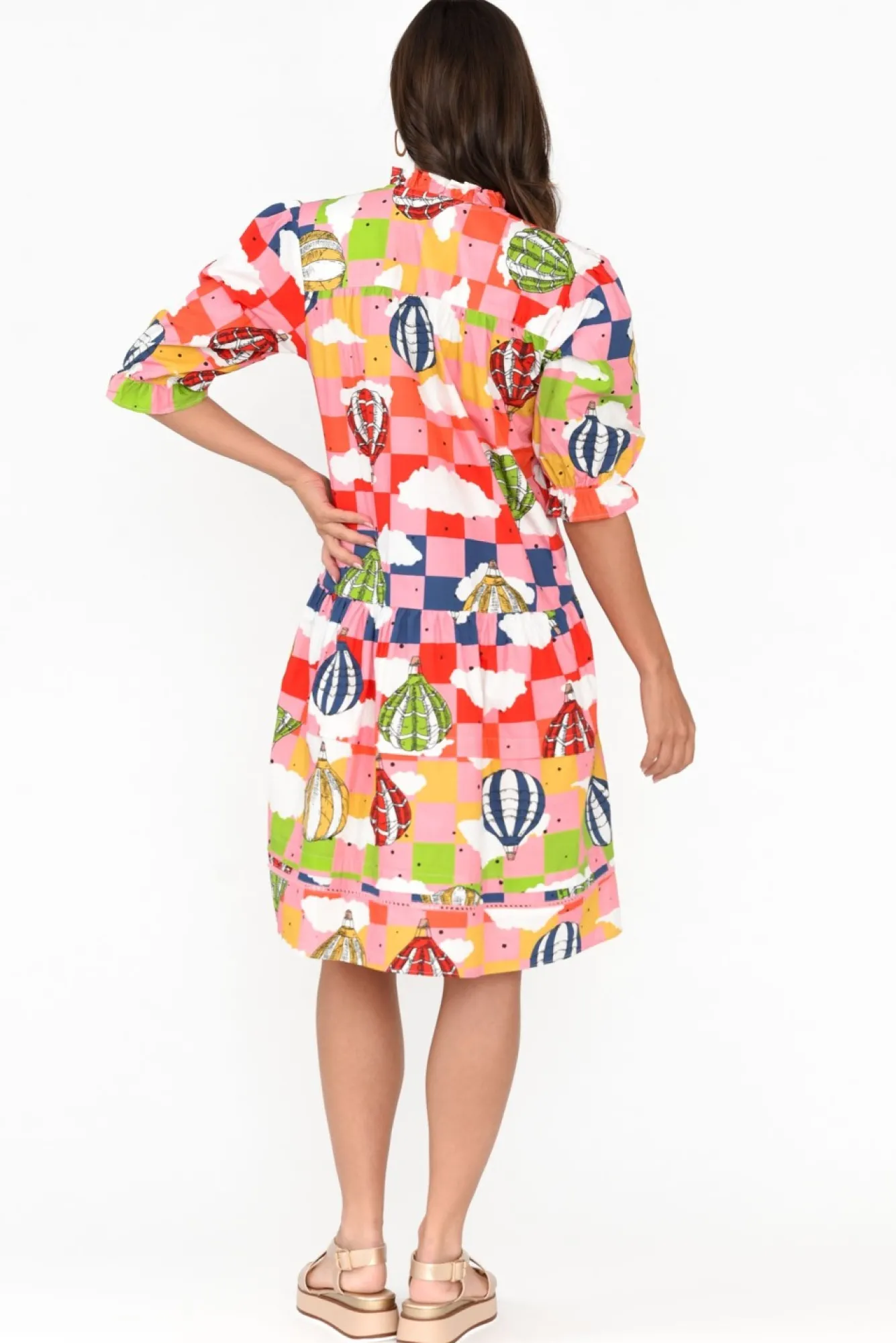 Cotton Dresses<Maude Vivante Hayes Float Away Cotton Poplin Dress