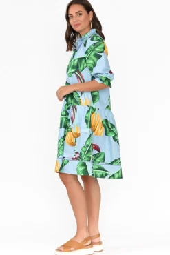 Cotton Dresses<Maude Vivante Hayes Tropicana Cotton Poplin Dress