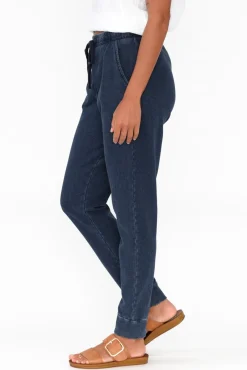 Pants<Betty Basics Heidi Indigo Cuffed Jogger Pant