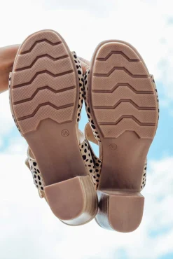 Heeled Sandals<Laguna Quays Horizon Cheetah Buckle Heel