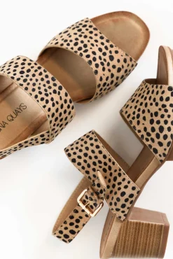 Heeled Sandals<Laguna Quays Horizon Cheetah Buckle Heel