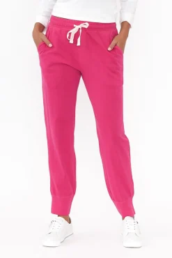 Pants<Elm Hot Pink Wash Out Lounge Pant