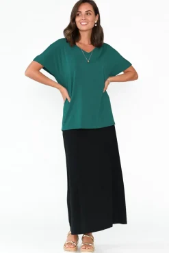 Sleeved Tops<Tani Ivy Ocean Micro Modal Swing Tee