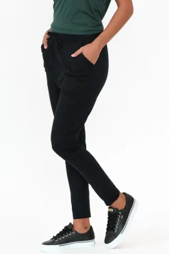 Pants<Betty Basics Jade Black Slouch Pant