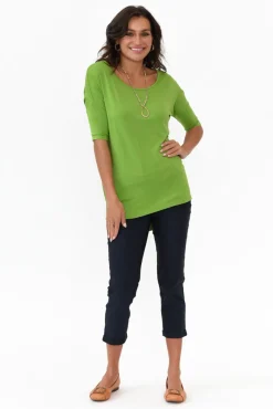 Pants<Willow Tree Jensen Navy Cotton Stretch Pant