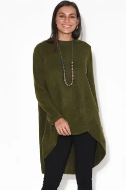 Knitwear<Tirelli Jessica Moss Hi Lo Knit