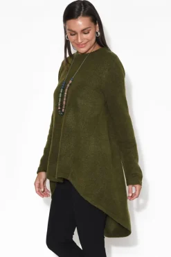 Knitwear<Tirelli Jessica Moss Hi Lo Knit
