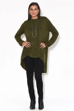 Knitwear<Tirelli Jessica Moss Hi Lo Knit