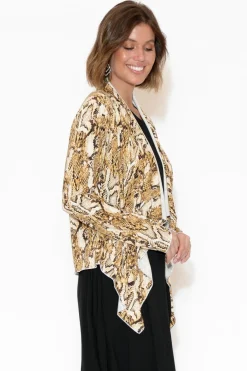 Cardigans<Lou Lou Joni Animal Bamboo Cardigan