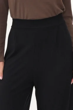 Pants<Lou Lou Joplin Black Bamboo Wide Leg Pant