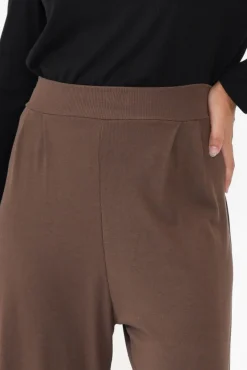 Pants<Lou Lou Joplin Chocolate Bamboo Wide Leg Pant