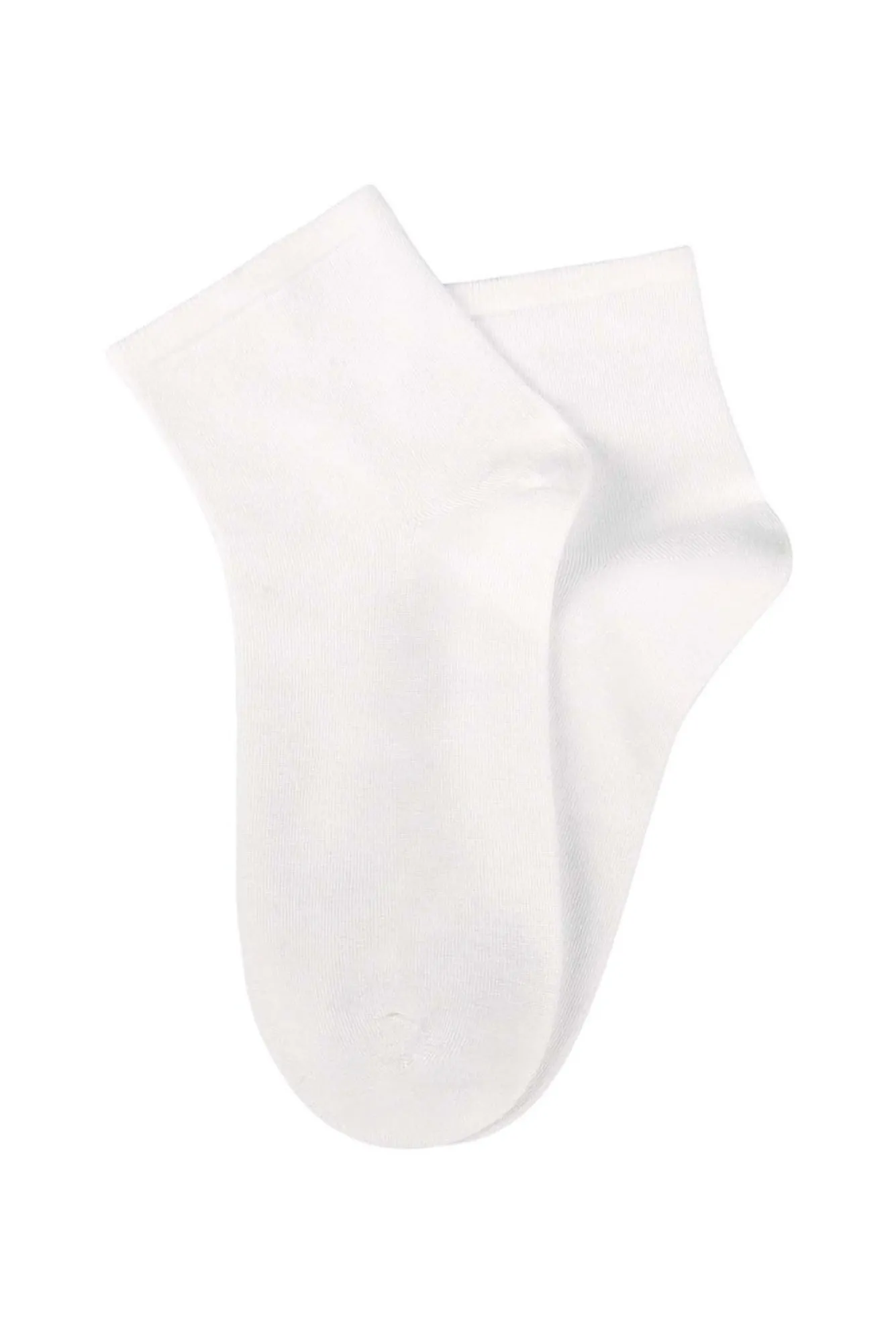 White Sneakers<Ambra Kai White Bamboo Two Pack Boot Socks