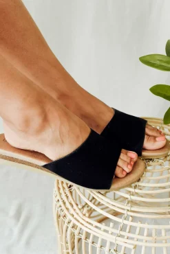 Slides<Laguna Quays Kaia Black Asymmetrical Slide