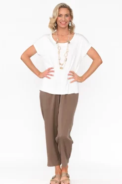 Pants<Tirelli Kanni Chocolate Lyocell Jogger Pant