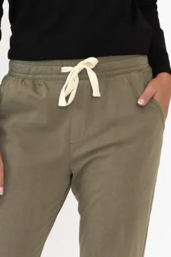 Pants<Elm Khaki Wash Out Lounge Pant