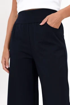Pants<Clarity Kimmy Navy Wide Leg Pant
