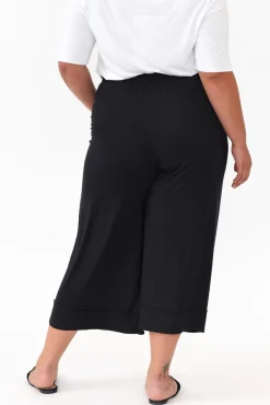 Pants<Tani Lena Black Micro Modal Resort Pant