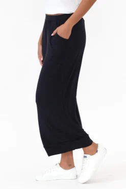 Pants<Tani Lena Navy Micro Modal Resort Pant