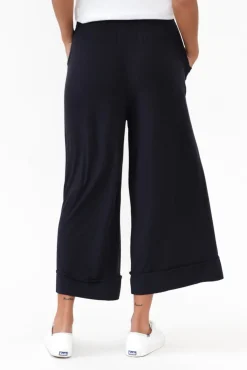 Pants<Tani Lena Navy Micro Modal Resort Pant