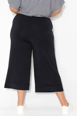 Pants<Tani Lena Navy Micro Modal Resort Pant