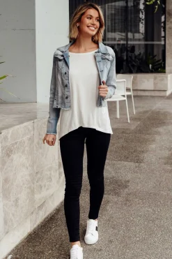 Jackets<PQ Light Denim Stretch Jacket