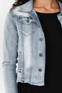 Jackets<PQ Light Denim Stretch Jacket