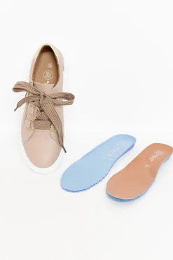 Leather Sneakers<Bay Lane Luxe Nude Leather Sneaker