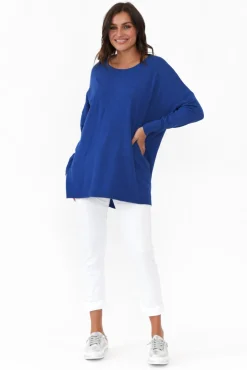 Pants<La Strada Lyle White Cotton Blend Stretch Pant