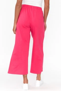Pants<One Ten Willow Mariam Hot Pink Relaxed Track Pant