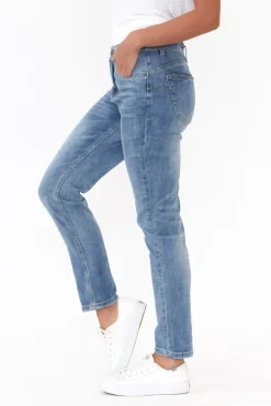 Jeans<Gordon Smith Marvel Blue Denim Slim Jean