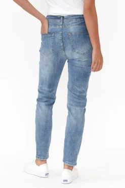 Jeans<Gordon Smith Marvel Blue Denim Slim Jean