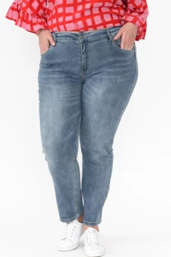 Jeans<Gordon Smith Marvel Blue Denim Slim Jean