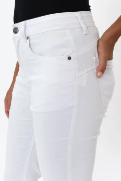 Jeans<Gordon Smith Marvel White Denim Slim Jean