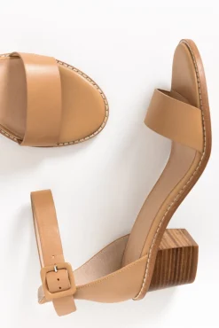 Heeled Sandals<Nude Shoes Mickee Nude Leather Heel