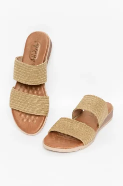 Heeled Sandals<Laguna Quays Mister Natural Raffia Slide